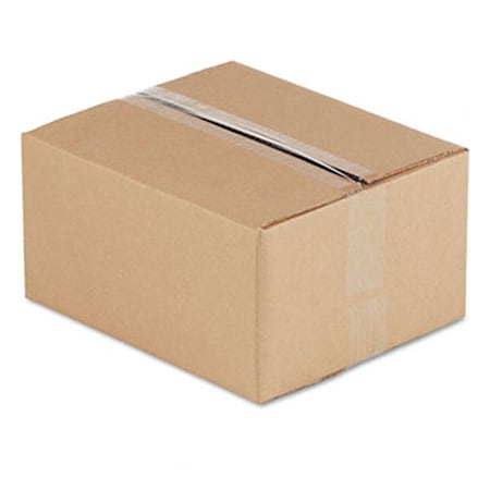 Universal Battery Universal Corrugated Kraft Shipping Carton 10w x 12l x 6h Brown, 25PK 670999